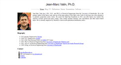 Desktop Screenshot of jmvalin.ca
